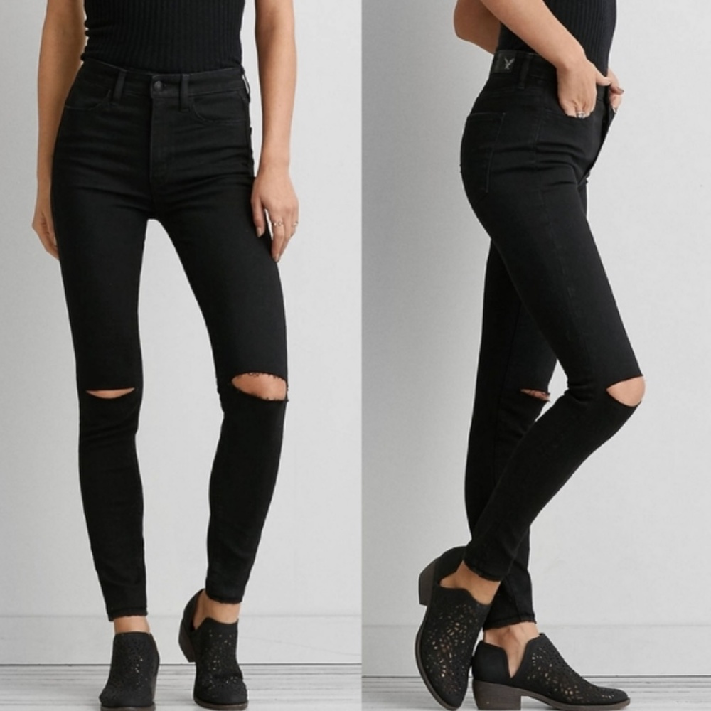 NWT AEO Super Hi-Rise Jegging Super Stretch Jeans